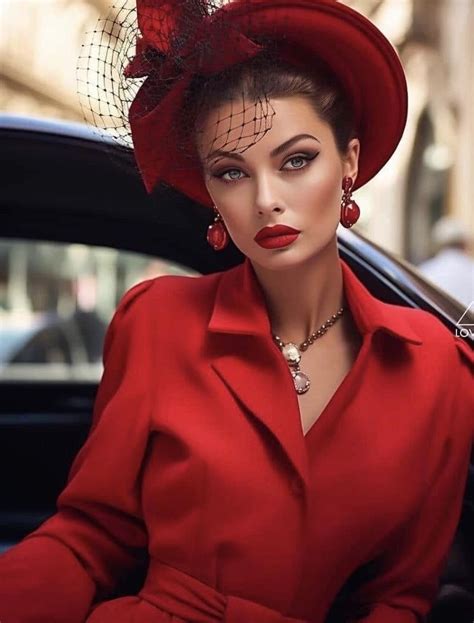 Pin By Areti On Days Elegant Lifestyle Lady In Red Fashion Girl