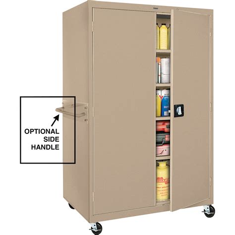 Sandusky Lee Heavy Duty Welded Steel Mobile Cabinet In W X In D X