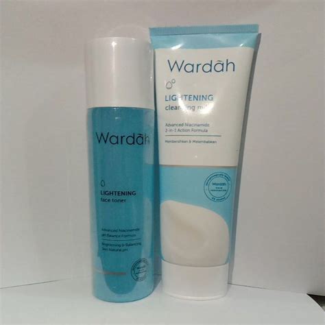 Jual Wardah Lightening Face Toner Milk Cleanser Shopee Indonesia