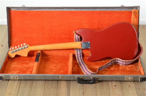 Original 1966 Fender Mustang Dakota Red Electric Guitar