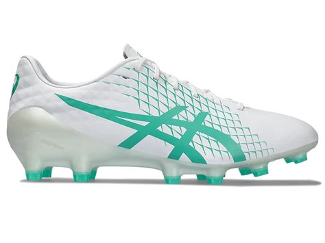 Menace 4 Men Whiteaurora Green Mens Football Shoes Asics Australia