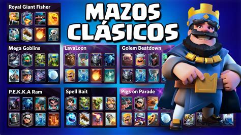 TODOS LOS MAZOS CLASICOS 2021 DESAFIO DE MAZOS CLASICOS DE CLASH