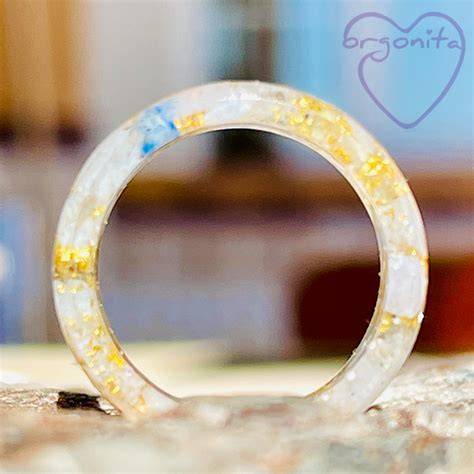 CUARZO BLANCO Anillo De Orgonita 7011 ORGONITAS Personalizadas