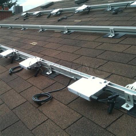 Asphalt Roof Solar Mounting L Feet Kit With Epdm Or Flashing Manufacturers