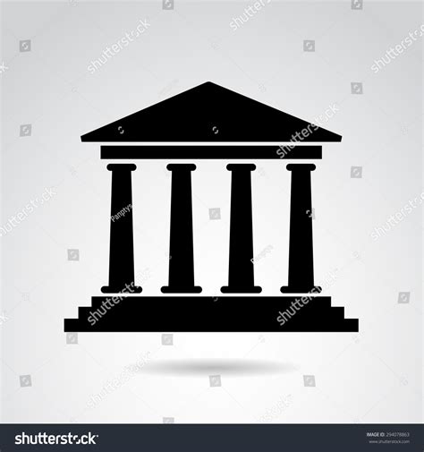 5 522 Greek Temple Icon Stock Vectors Images Vector Art Shutterstock