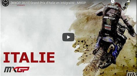 MOTOCROSS 2020 Faenza 1 les intégrales vidéo MXGP et MX2 avec