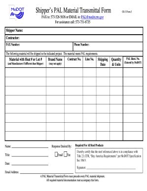 Fillable Online Modot Gs Form Modot Fax Email Print Pdffiller