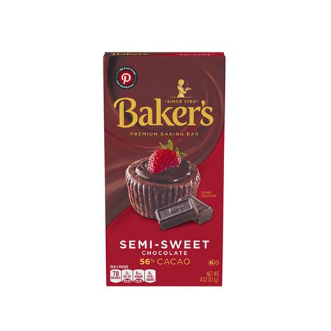 Baker’s Semi-Sweet Baking Chocolate (4 oz) – Lil General’s