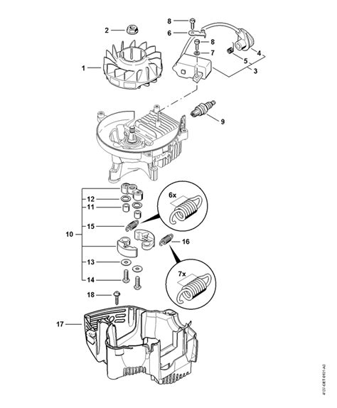 Stihl HS81TC E Ignition System Clutch Lawn Turfcare Machinery Parts