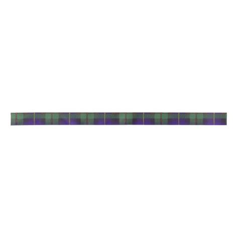 Macleod of Harris clan Plaid Scottish tartan Satin Ribbon | Zazzle