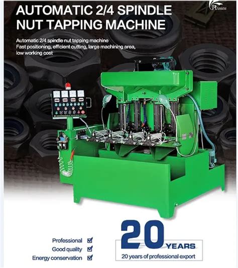 Advanced Power Tapping Machinery Flange Nut Tapping Machine China