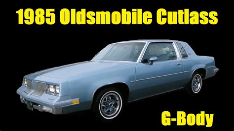 1985 Oldsmobile Cutlass Supreme G Body Monte Carl0 1 Owner CLEAN All