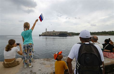 Llega A La Habana Cuba Una Flotilla De La Marina Rusa Close Up Noticias