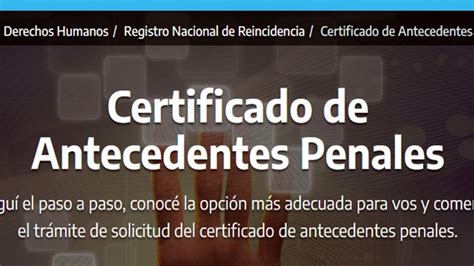 C Mo Saber Si Tengo Antecedentes Penales En Simples Pasos Mdz Online