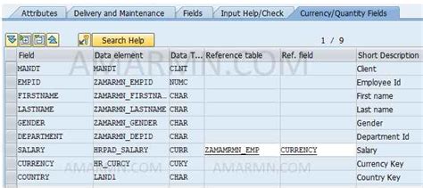 Abap Dictionary Create Database Tables Amarmn