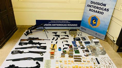 Rosario Incautaron Un Arsenal En Ocho Allanamientos