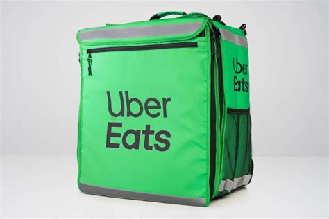 Uber Eats Mochila C Bica Extens Vel Saco Compartimento Grande