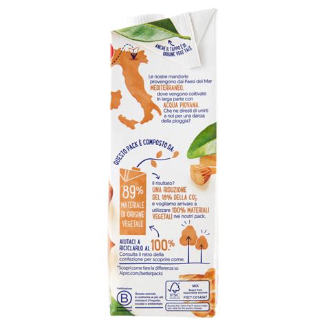 Alpro Classico Bevanda Alla Mandorla Vegetale Con Vitamine B