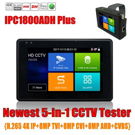 Ipc Plus Inch Coaxial Hd Cctv Tester Monitor K H Ip Cvi