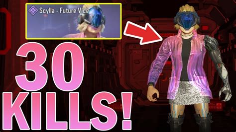 Nuevo Scylla Future Vice Skin Gameplay CALL OF DUTY MOBILE BATTLE