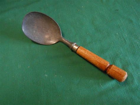 Great Collectible Vintage ICE CREAM Metal SCOOP with Wood Handle ...