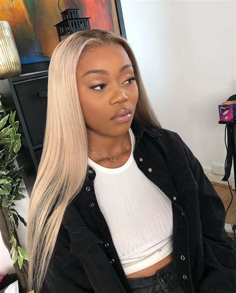 CIPHER On Instagram Custom Colour Ash Blonde Lace Frontal Wig Install