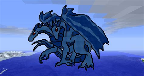 Minecraft Dragon Pixel Art