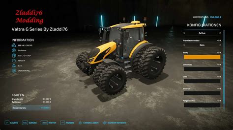 Valtra G Series V Fs Mod Farming Simulator Mod