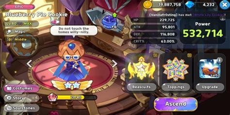 Cookie Run Kingdom Blueberry Pie Cookie Toppings And Beascuits Guide