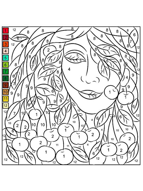 Monde Cascade Ou Plus Tard Coloriage Numero Adulte A Imprimer Champ De