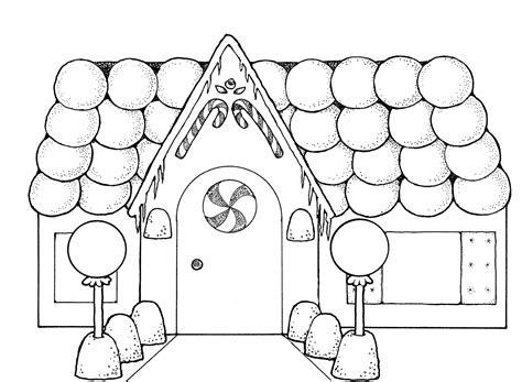 Gingerbread House Printable