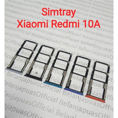 Jual Simtray Slot Tempat Dudukan Kartu Simcard Lock Sim Xiaomi Redmi