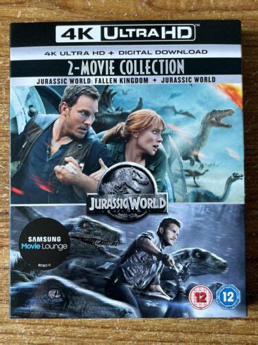 Jurassic World 2 Movie Collection 4K Ultra HD Brand New Sealed FAST