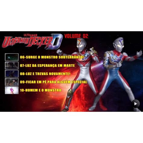 Ultraman Decker Vol 02 Dvd Legendado Em Portugues ULTRALOJA