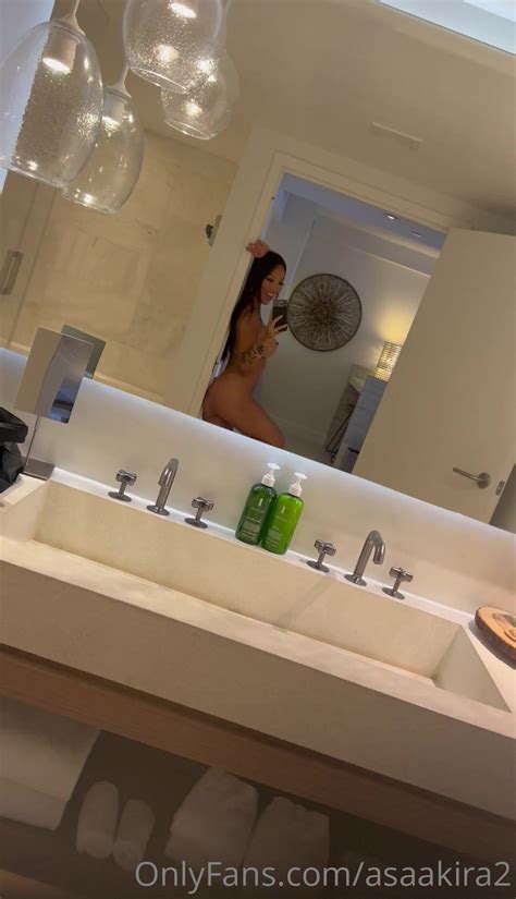 Watch Asa Akira Nude Mirror Selfie Masturbating Onlyfans Porn Videos