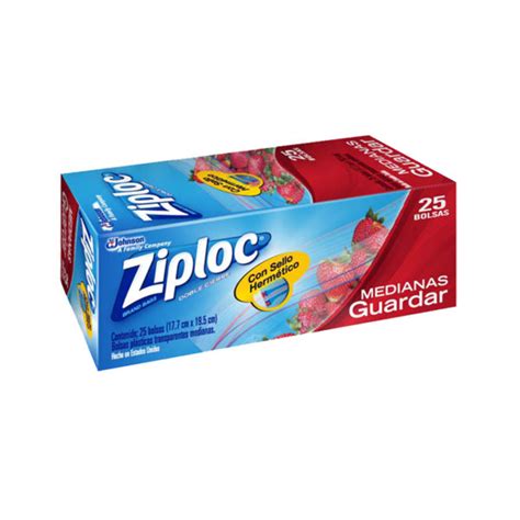 Bolsa Ziploc Mediana Almacen Bolsas Supermercados Pacardyl