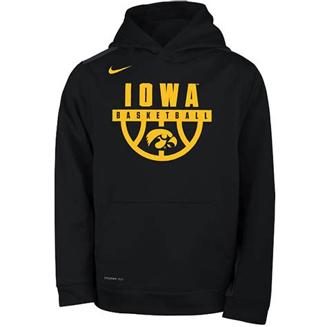 Iowa Hawkeyes Youth Basketball Legend Hoodie