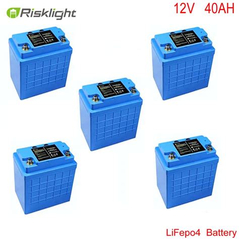 12v 40ah Lifepo4 Battery Pack For Electric Bicycle Motorcycle Batteries Electrical Equipment