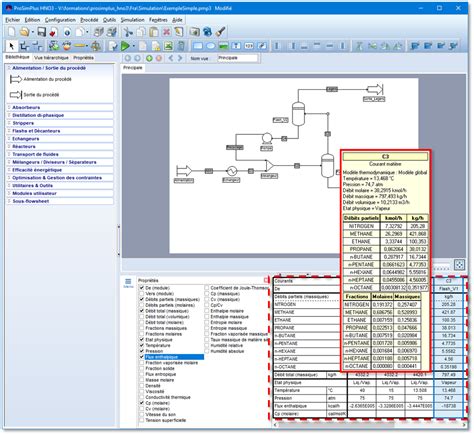 Logiciel ProSimPlus Simulation de procédés industriels continus