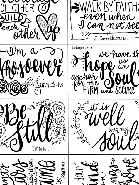 Printable Scripture Cards 2 Inspirational Cards Scripture Memory