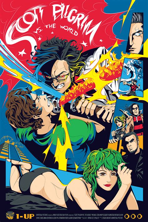 Scott Pilgrim Vs The World Movie Poster