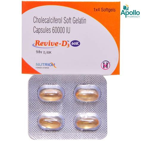 Revive D3 60k Capsule Uses Side Effects Price Apollo Pharmacy