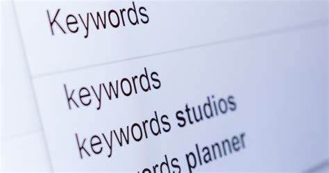 18 Types Of Keywords Every Marketer Should Know