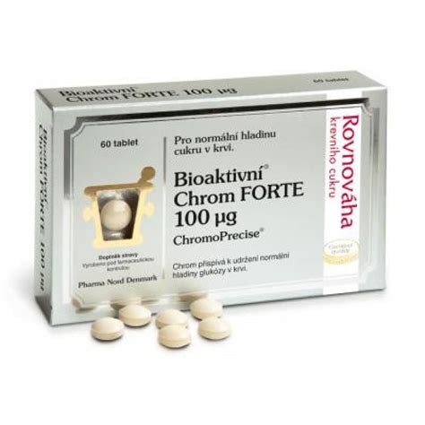 Bioaktivní Chrom FORTE 100mcg 60 30 tablet SrovnejLeky cz