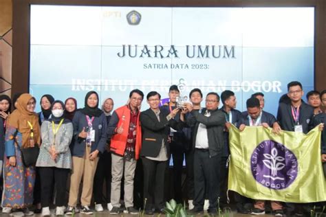 Ini Daftar Lengkap Pemenang Satria Data 2023 IPB Juara Umum Kampus