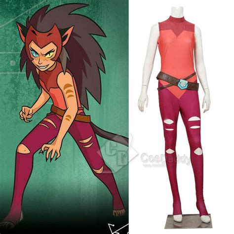 Unisex Fancy Dress She Ra Princess Of Power Catra Cosplay Halloween Costume Women Dress Outfit