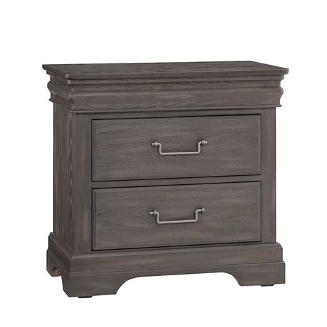 Vaughan Bassett Vista 772 226 Traditional 2 Drawer Nightstand Belfort