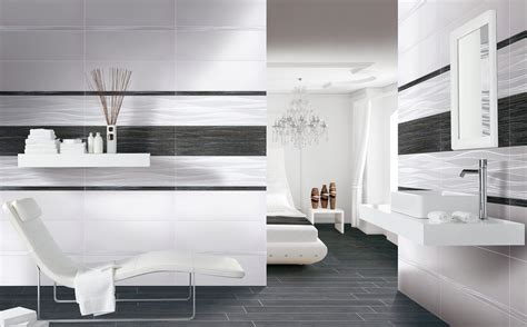 Indoor white-paste wall tiles ONDE by CERAMICHE BRENNERO