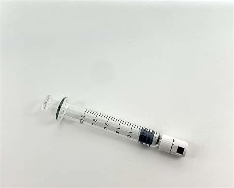 Buy Ml Cosmetic Prefillable Glass Syringe Ovs Tip From Qingdao Wanrey