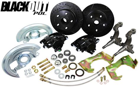 1962 67 Chevy Nova Black Out Series Disc Brake Conversion